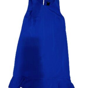 Royal Blue Drop Hem Ann Taylor Dress Size 4